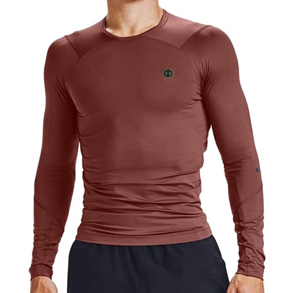 NWT under armor heatgear rush compression long sleeve shirt size medium - Picture 1 of 7